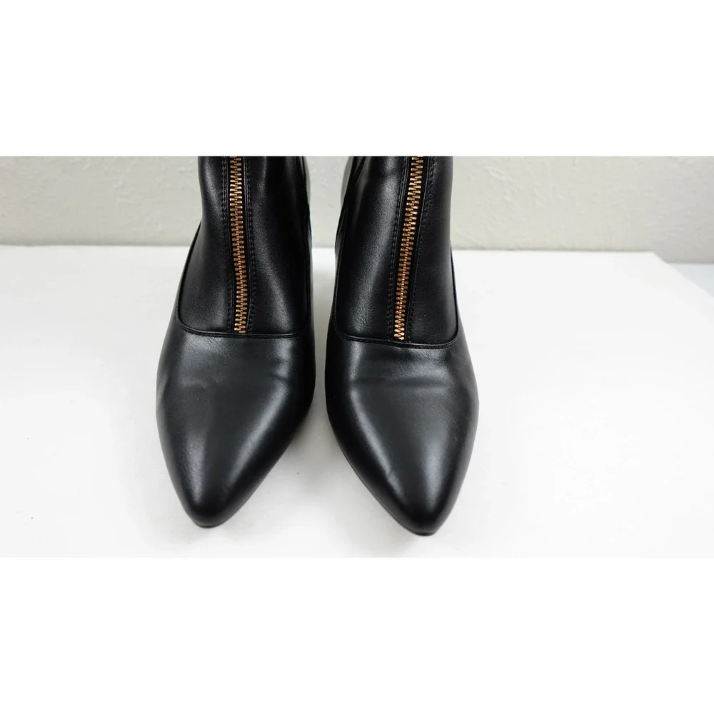 Women's IDIFU Black Buckle Strap Ankle‎ Boots Size 11
